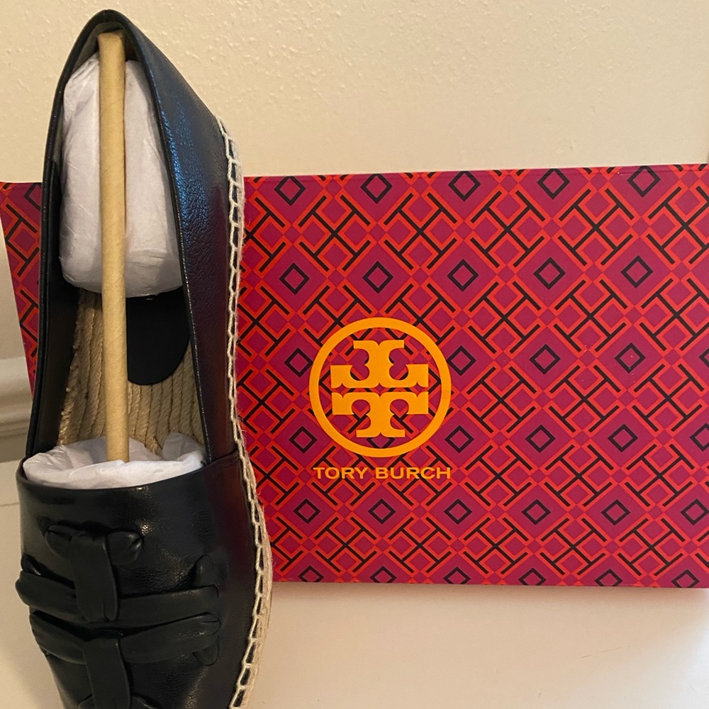 Tory Burch espadrilles-never worn, still in box.